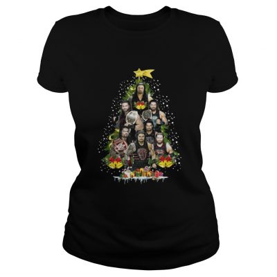 Ladies Tee Roman Reigns Christmas tree ugly sweat shirt