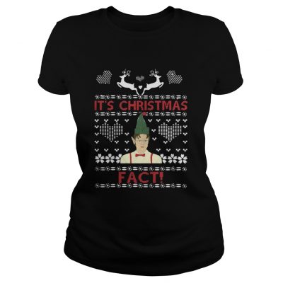 Ladies Tee The Dwight Schrute Its Christmas Fact sweat shirt