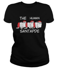 Ladies Tee The Human Santapede Ugly Christmas