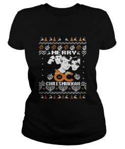 Ladies Tee The O.C. merry chrisMukkah ugly christmas shirt