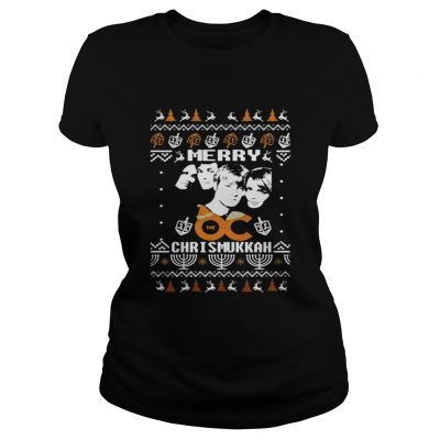 Ladies Tee The O.C. merry chrisMukkah ugly christmas shirt