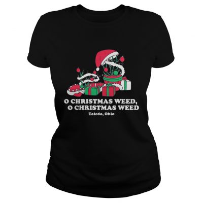 Ladies Tee Toledo Christmas Weed Inspires