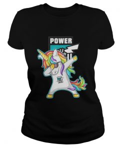 Ladies Tee Unicorn dabbing Port Adelaide