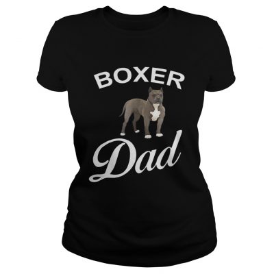 Ladies Tee Wonderful Boxer Dad shirt