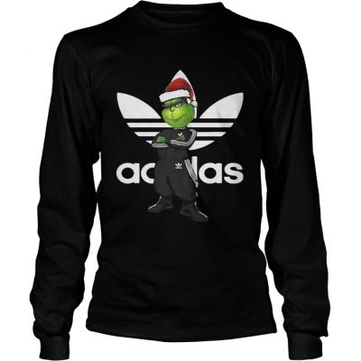 Longsleeve Tee Adidas Grinch santa shirt