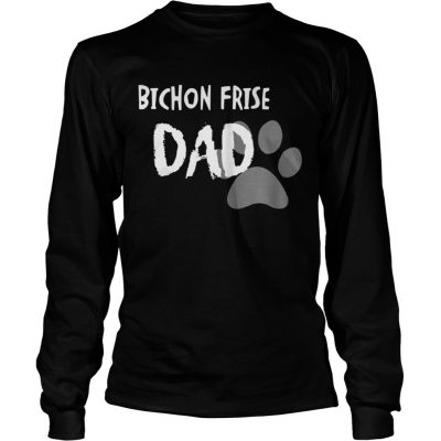 Longsleeve Tee Bichon Frise Dad shirt