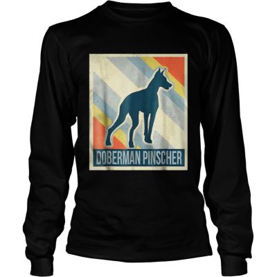 Longsleeve Tee Doberman Pinscher shirt