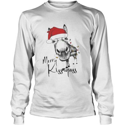 Longsleeve Tee Donkey Merry Kiss My Ass