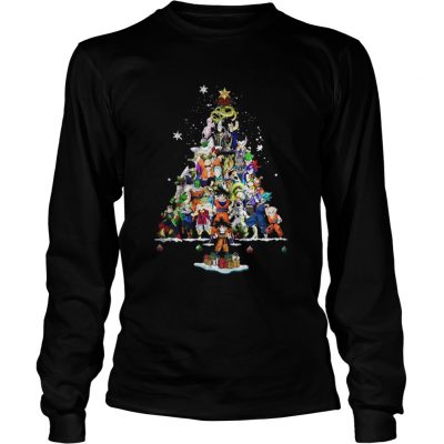 Longsleeve Tee Dragon ball christmas tree