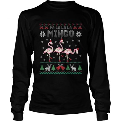 Longsleeve Tee Fa la la la mingo Christmas