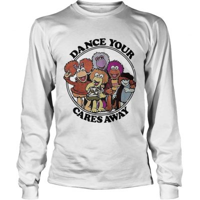 Longsleeve Tee Fraggle Rock dance your cares away shirt