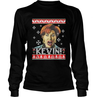 Longsleeve Tee Home Alone Kevin ugly Christmas shirt