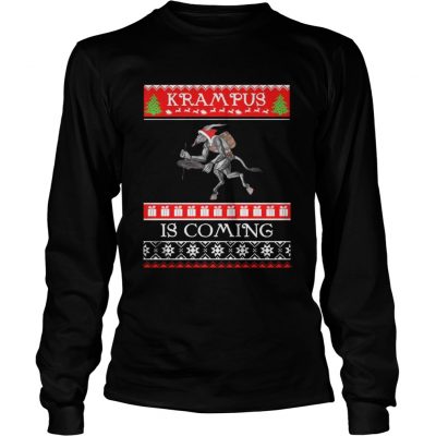 Longsleeve Tee Karampus is Coming Shirt