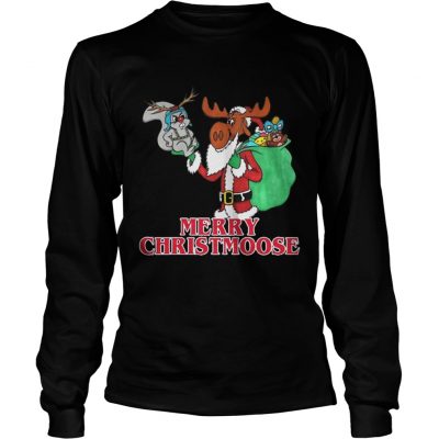 Longsleeve Tee Merry Christmoose Bullwinkle