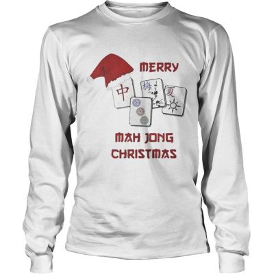 Longsleeve Tee Merry Mahjong Christmas shirt