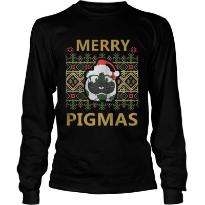 Longsleeve Tee Merry Pigmas Christmas ugly