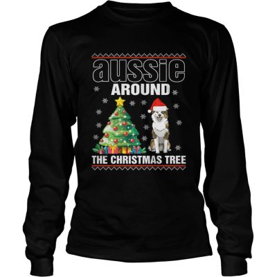 Longsleeve Tee Official Aussie Around The Christmas Tree