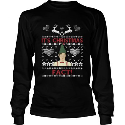 Longsleeve Tee The Dwight Schrute Its Christmas Fact sweat shirt