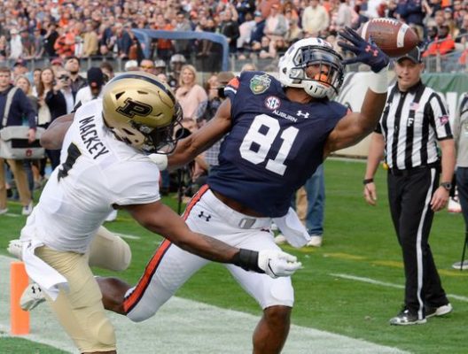 Purdue cornerback Dedrick Mackey