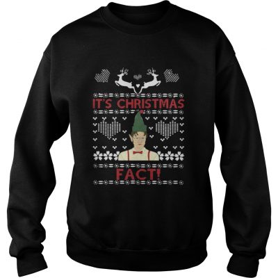 Swaetshirt The Dwight Schrute Its Christmas Fact sweat shirt