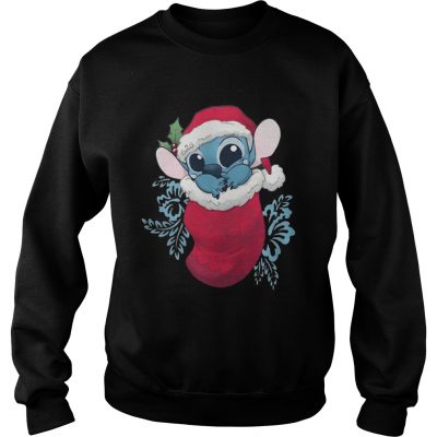 Sweatshirt Baby Stitch in Christmas stocking shirt