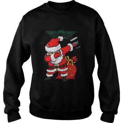 Sweatshirt Dabbing Santa Claus Wing Stop shirt