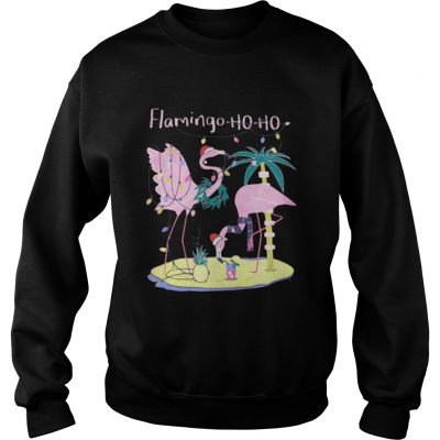 Sweatshirt Flamingo ho ho Christmas