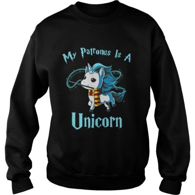 Sweatshirt Harry Potter My Patronus is a unicorn shirt