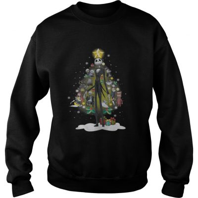 Sweatshirt Jack Skellington Christmas Tree