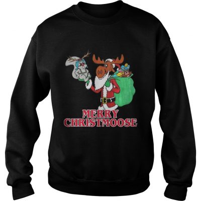 Sweatshirt Merry Christmoose Bullwinkle