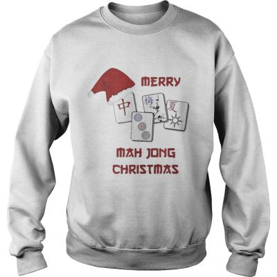 Sweatshirt Merry Mahjong Christmas shirt