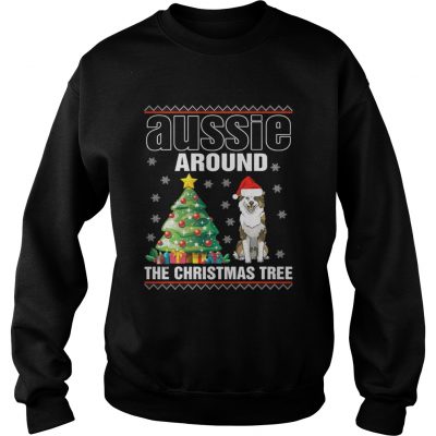 Sweatshirt Official Aussie Around The Christmas Tree