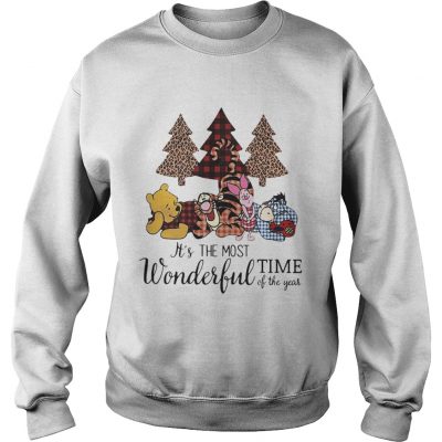 Sweatshirt Official Winnie the Pooh it’s the most wonderful time of the year shirt