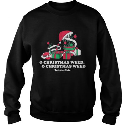 Sweatshirt Toledo Christmas Weed Inspires