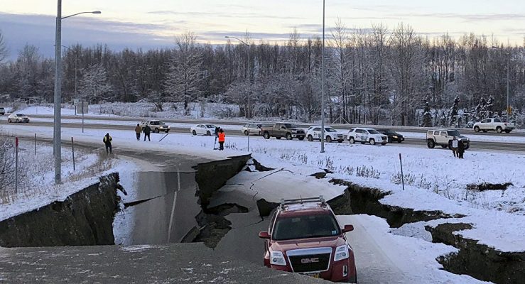 Why a powerful Alaska earthquake cracked roads but should cause few