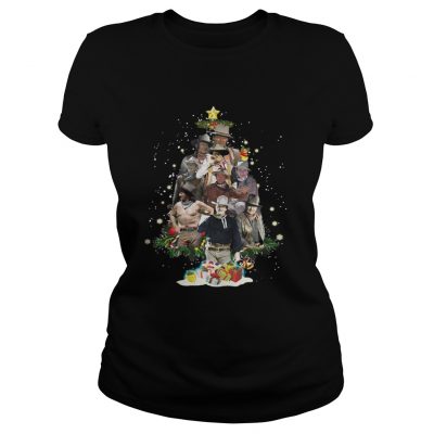 ladies Tee Offcial John Wayne tree Christmas