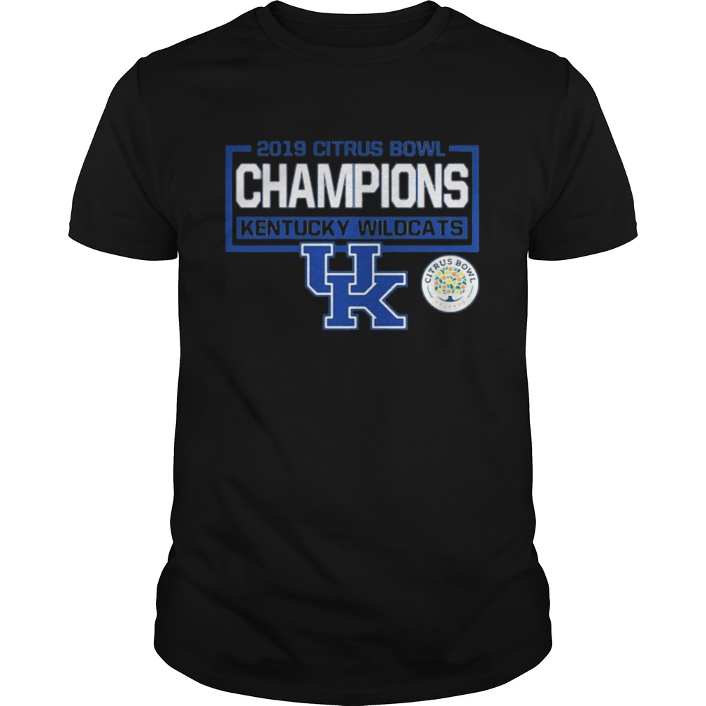 2019 citrus bowl champions kentucky wildcats UK shirt