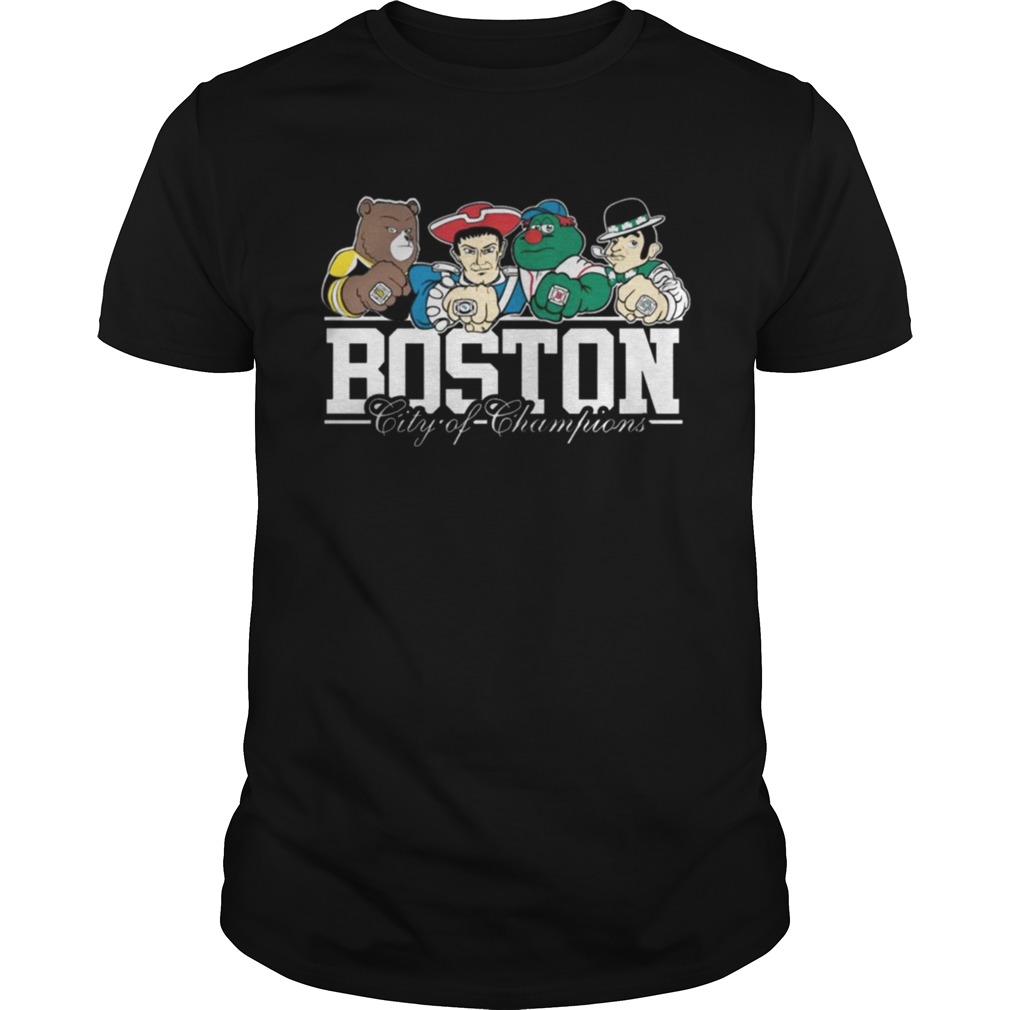 Boston City Of Champions Shirt