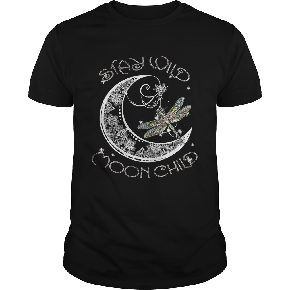 Butterfly stay wild moon child shirt