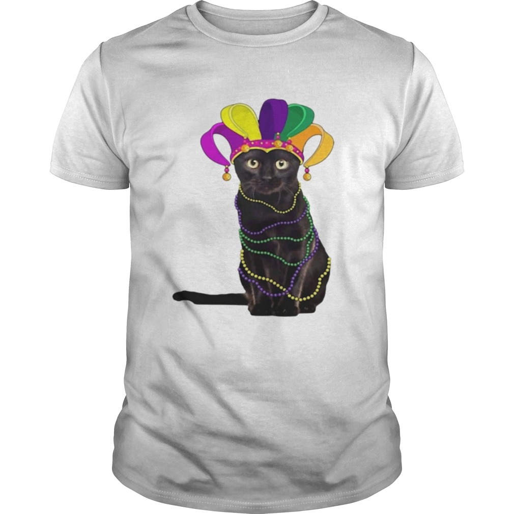 Cat Mardi Gras shirt