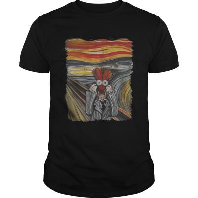 Guys Edvard Munchs the scream shirt