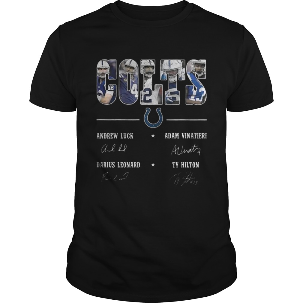 Indianapolis-Colts Team Names Signature Shirt