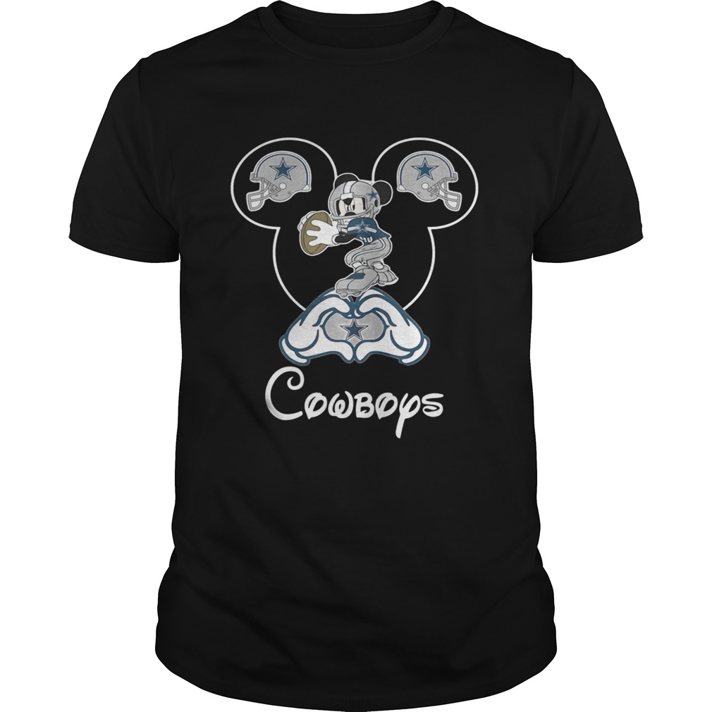 Mickey mouse Dallas Cowboys shirt