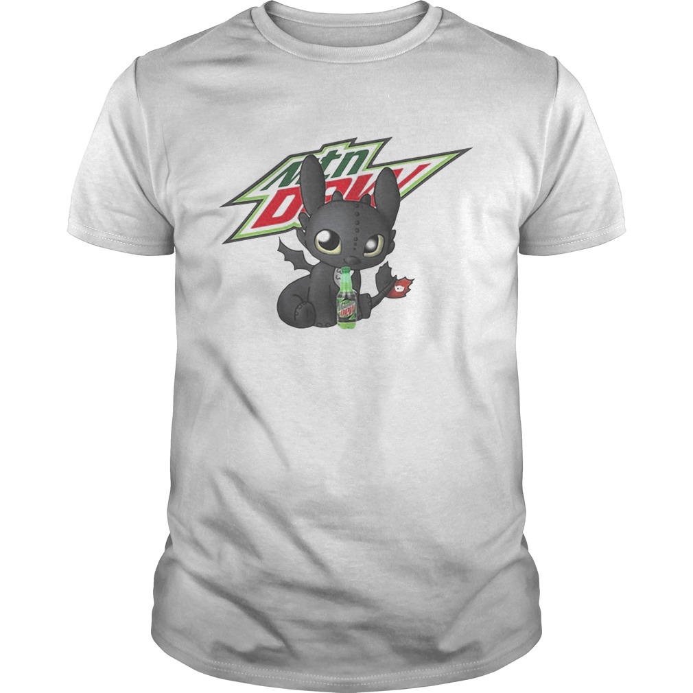 Night Fury Toothless Mtn Dew shirt