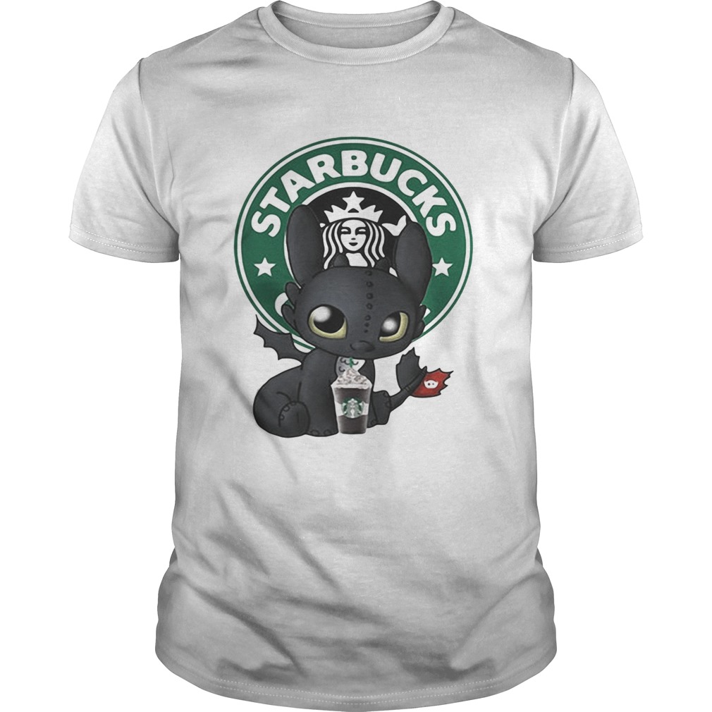 Night Fury Toothless Starbucks shirt