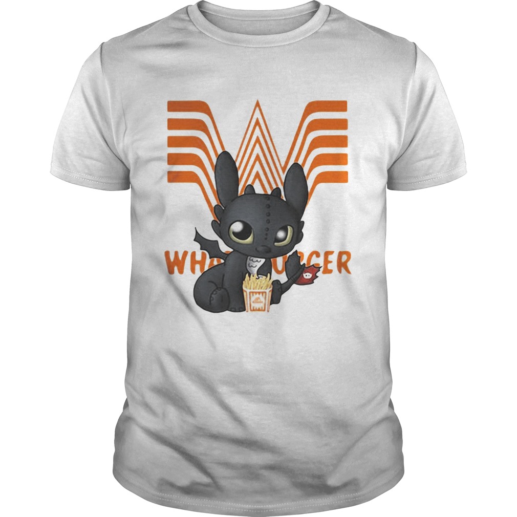 Night Fury Toothless Whataburger shirt