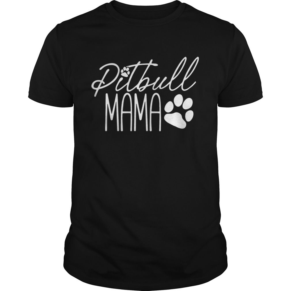 Pitbull Mama Bella Canvas Shirt