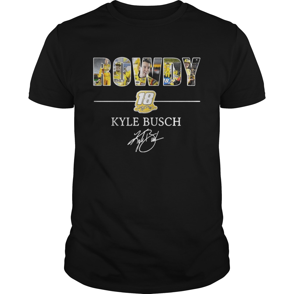 Rowdy 18 Kyle Busch shirt