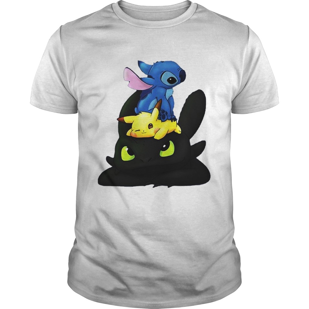 Stitch Pokemon Grinch shirt