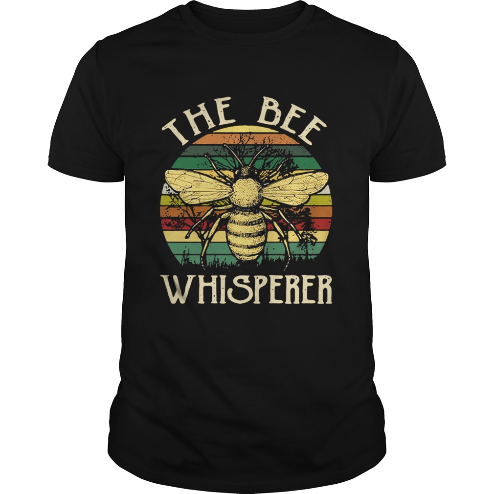 The bee whisperer retro shirt